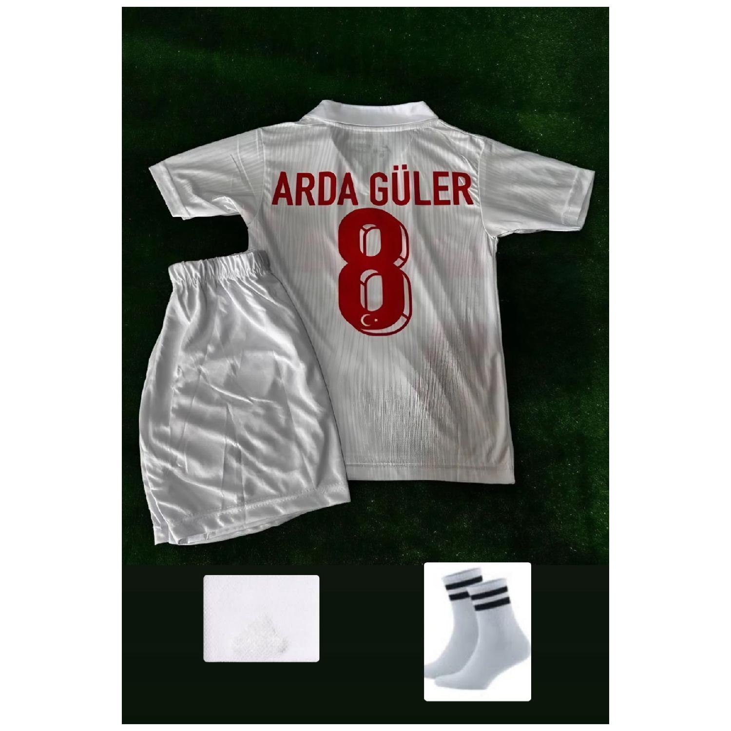 

Комплект из 4 белых детских футболок Trkiye-national Team-arda Guler