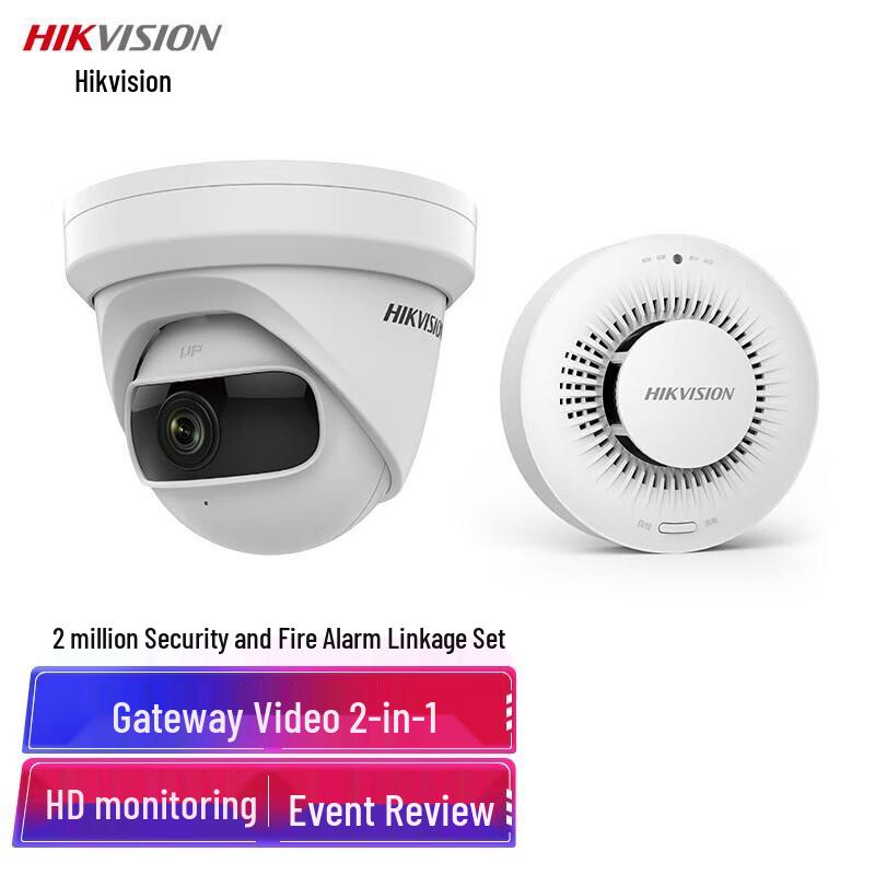 Визуальный дымовой извещатель Hikvision с камерой