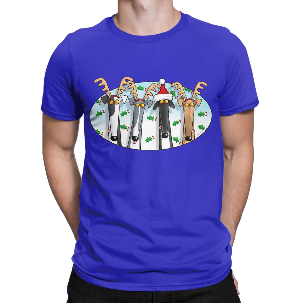 Greyhound Antlers Assorted Graphic 100 Cotton Tshirt Whippet Tops Tees For Unisex