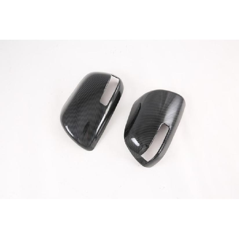 ABS Fiber Rearview Mirror Turning Light Cover Trim For 2011- Toyota Sienna