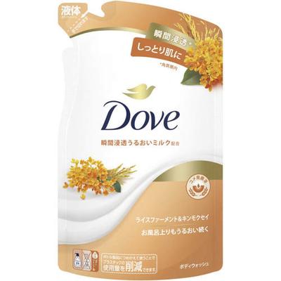 Dove Body Wash Rice Ferment   Kinmokusei Refill  330g