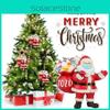Charming Christmas Tree Ornaments Featuring Santa Claus Wearing A Mask For Holiday Cheer