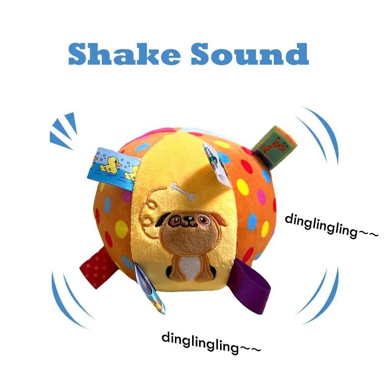 

Плюшевые игрушки для собак, вокальные игрушки, мяч, забавные интерактивные игрушки для домашних животных и жевательные игрушки для чистки зубов, игрушки для собак, кошек, собак оранжевый