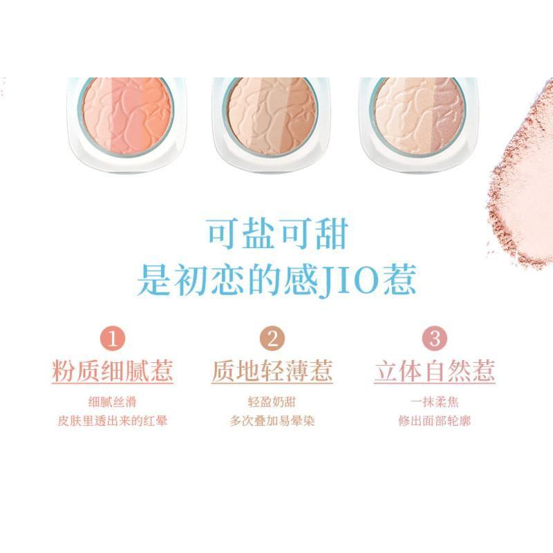 xixi - 3 Colors Comprehensive Powder Palette Quiet Lake Edition - 3 Colors