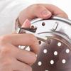 Stainless Steel Round Steamer Rack with Detachable V-Shaped Stand for Steamer Cooking Stackable Vegetables Dumplings Fish Seafood Versatile