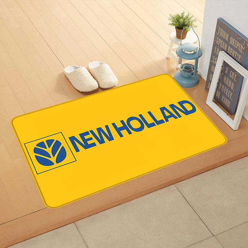 Doormat Flannel Floor Mat Indoor Foot Rug NEW HOLLANDS Fluffy Bedside Mats Kitchen Corridor Water Absorbent Carpet Balcony Decor