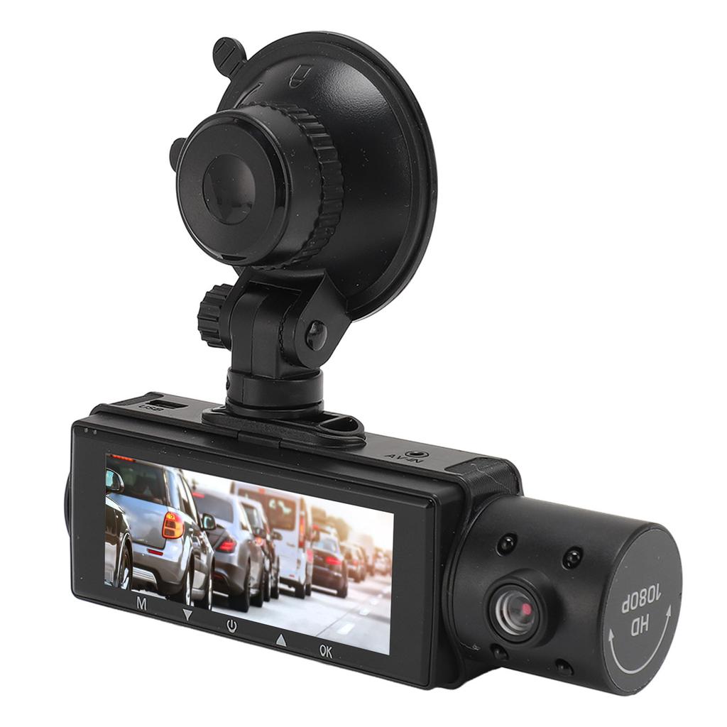 Car DVR Camera Front and Rear 1080P Night Vision Wide Angle G Sensor Recording Motion Detection 24H Parking Mode Dash