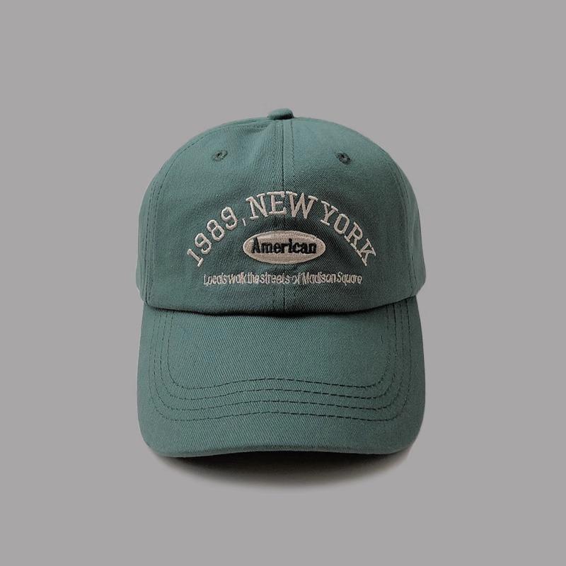 Korean Retro Baseball Caps for Women Are Versatile In Autumn and Winter  and Street Letter Embroidered Baseball Caps for Couples In Summer