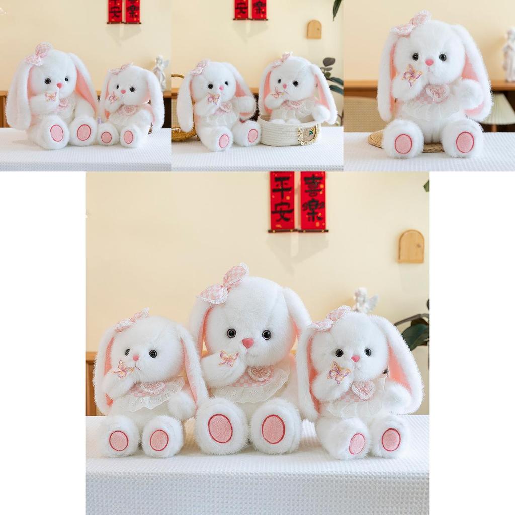 Adorable And Sweet Plush Rabbit Doll For Babies Soft Fabric Home Decor Toy
