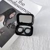 Frosted Macaron Color Contact Lens Double Case
