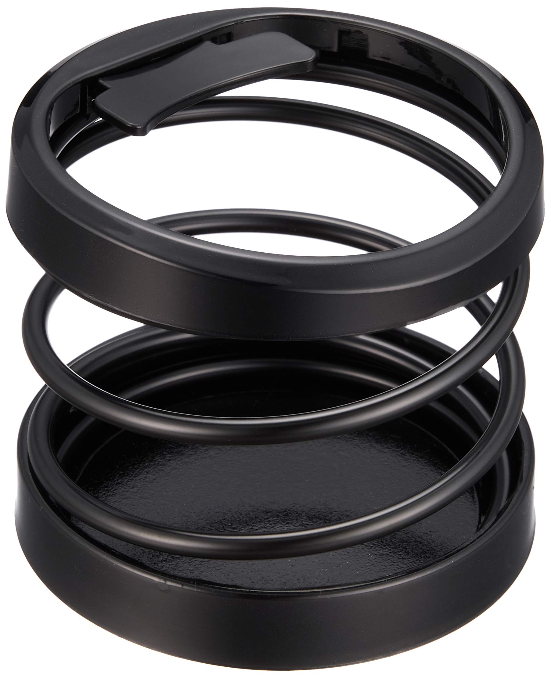 Tsuchiya Yac Car Interior Supplies Drink Holder Coil Drink 2 Plus BK PZ-333 Pack of 1