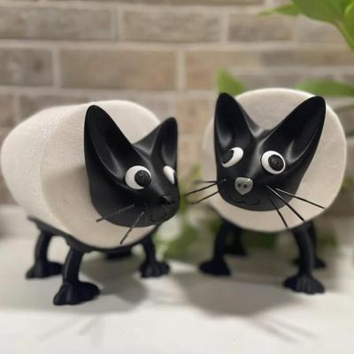 Uchwyt na papier toaletowy dla zwierząt wolnostojący uchwyt na papier toaletowy w kształcie owcy z nadrukiem 3D