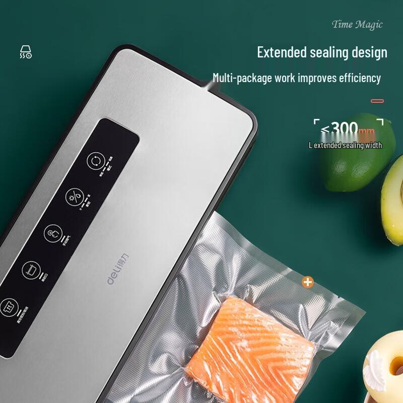

Deli Vacuum Sealing Machine CN plug (adapter included)