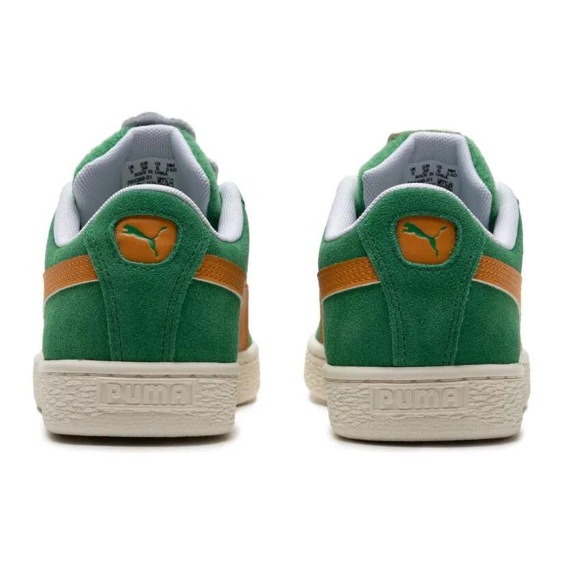 Puma Suede Patch 'Archive Green' (Unisex) Archive Green / Frosted Ivory Skate Shoes 395388 01