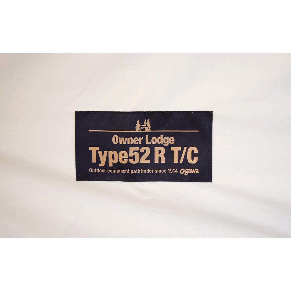 Ogawa Outdoor Camping Tent Owner Lodge Type 52R 5 Off White X Sand Beige X Brown 2253 T/C [For People]