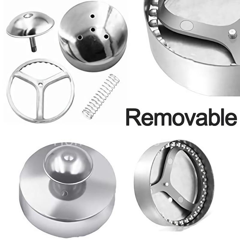 Sandwich Sealer Maker Food-Grade 304 Stainless Steel Sandwich Cutter Uncrustables Peanut Butter and Jelly Bread Kitchen Tool