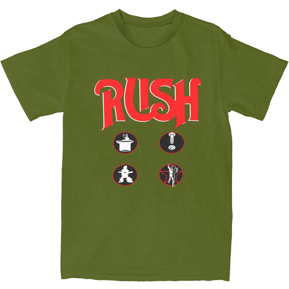 

Haikyuu T-Shirt Best Cover Rush Band Music 100% Cotton T-Shirts Tee Shirt for Couple Summer Y2K Fun Casual Short Sleeve Top Tees 4XL