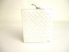 Authentic BOTTEGA VENETA Intrecciato White Leather Bifold Wallet Compact Wallet #9692  Refurbished