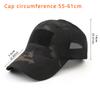 Cap Outdoor Sport Snapback Stripe Cap Camouflage Hat Simplicity Camo  Mesh Cap Sport Shade