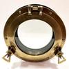 Hublot de bateau de canal de 12 pouces Fenêtre de porte marron antique Hublot en verre Décoration d'intérieur