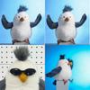 Plush Seagull Cute Toy Cartoon Animal Doll Children Room Decoration Holiday Gift