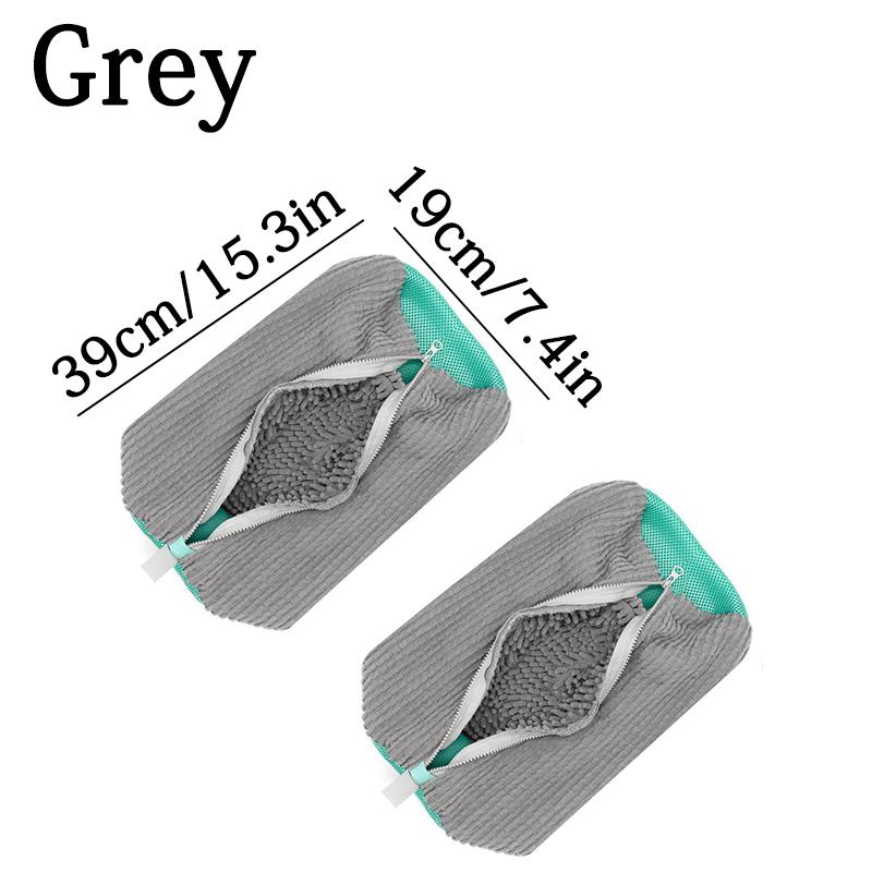 Washing Shoes Bag Cotton Laundry Fluffy Fibers Easily Remove Dirt  Anti-Deformation Shoe And Plush Toy Cleaning Bag