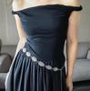 Retro Metal Chain Waist Accessory for Women - Simple European and American Style