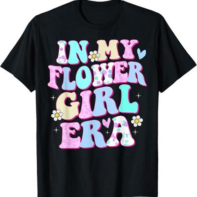 Groovy Flower Girl T Shirt In My Era Cute Funny