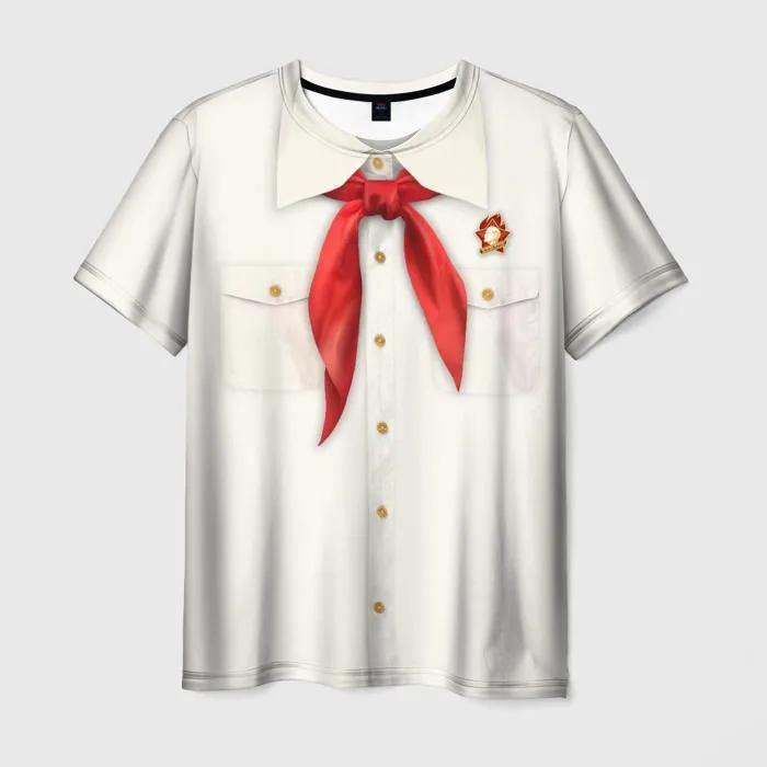 

Simple Versatile Round Neck Printed Pattern T-shirt Men s Casual Comfortable Short-sleeved Top Fashion 6XL белый