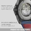 Victorinox I.N.O.X. Automatic Wristwatch Waterproof Men's Blue Dial Blue Rubber Strap Carbon Composite Case Multi-Tool Set 5-Year Warranty Screw-Down