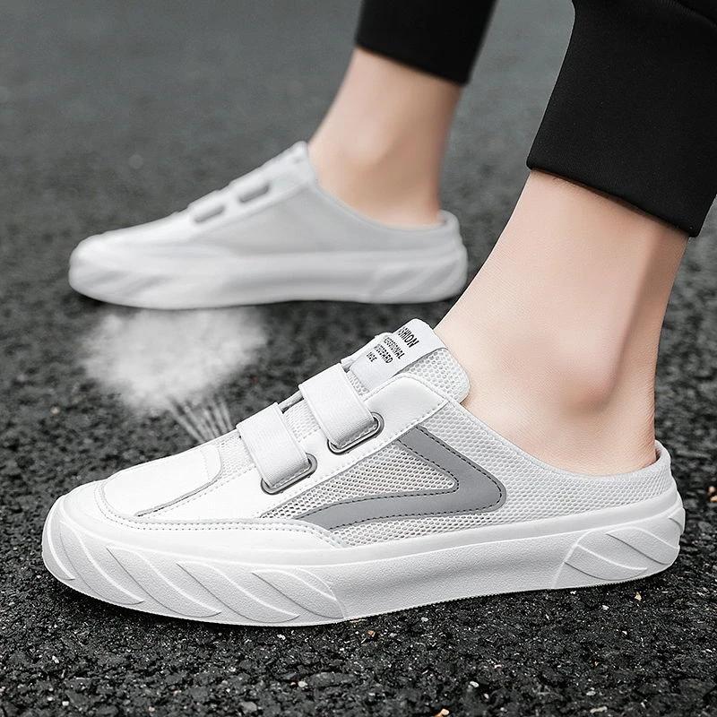 Fashion Summer Fashion Men Outdoors Sneakers Without Heel Breathable New Men Casual Shoes Lazy Students Flats