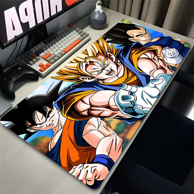 

Mouse Pad DBZ Rug Gamer PC Computer Large XXL Desk mat Keyboard Anime Gaming Accessories Mousepad Dragon Ball Z Carpet 30x60x0.2cm