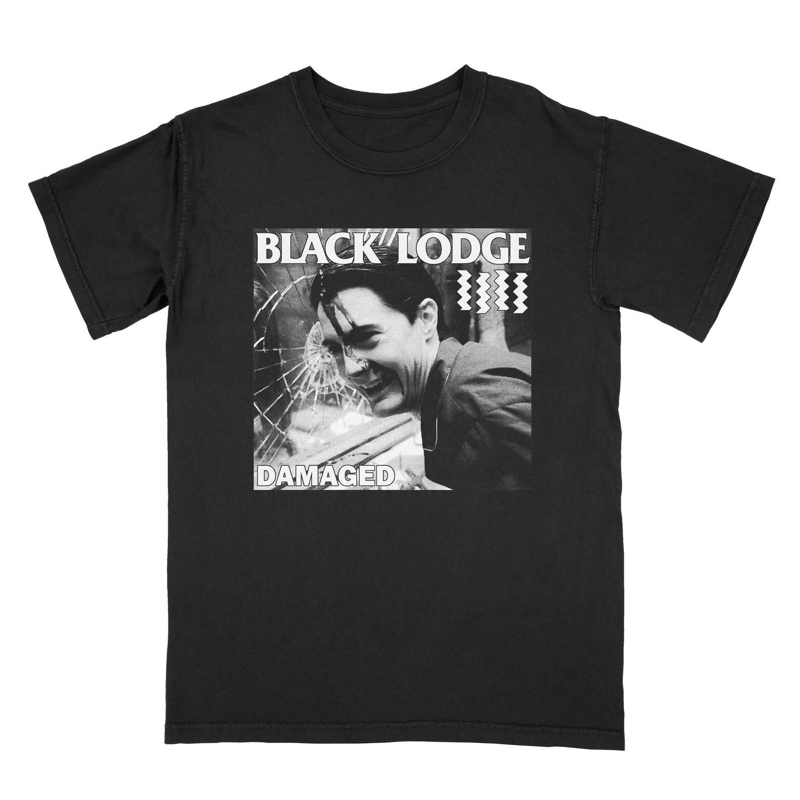Black Lodge Damaged : TP / BF Tee Shirt S