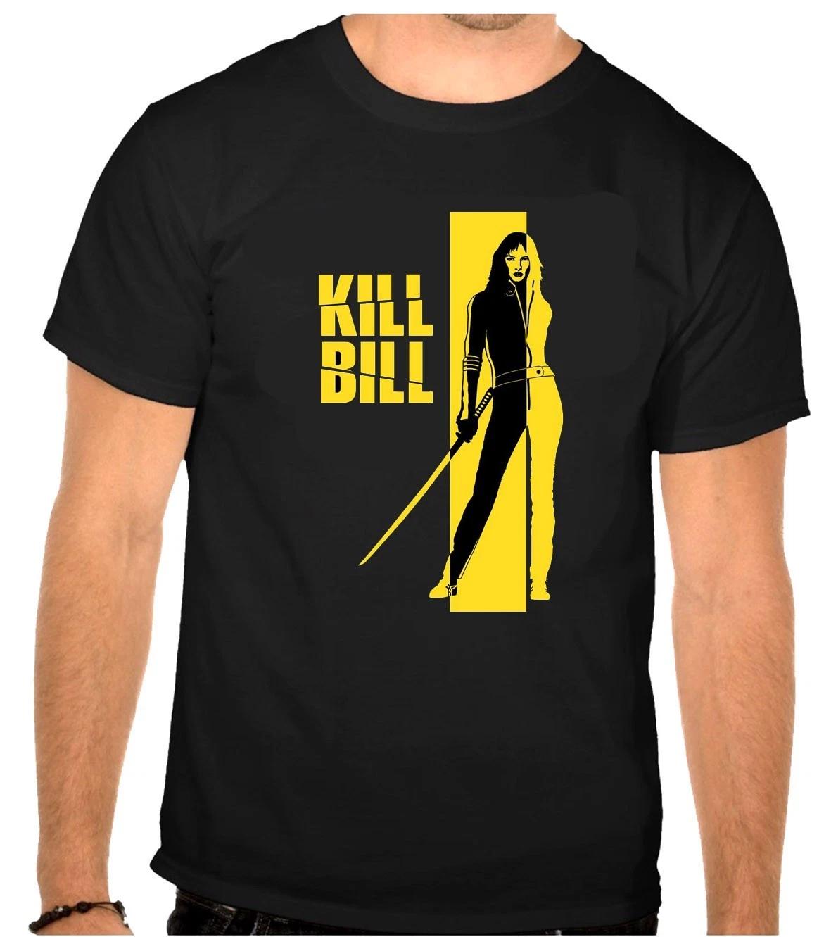 Kill Bill Uma Thurman schwarz Kinder T-Shirt -1369 -Kids--Handmade S