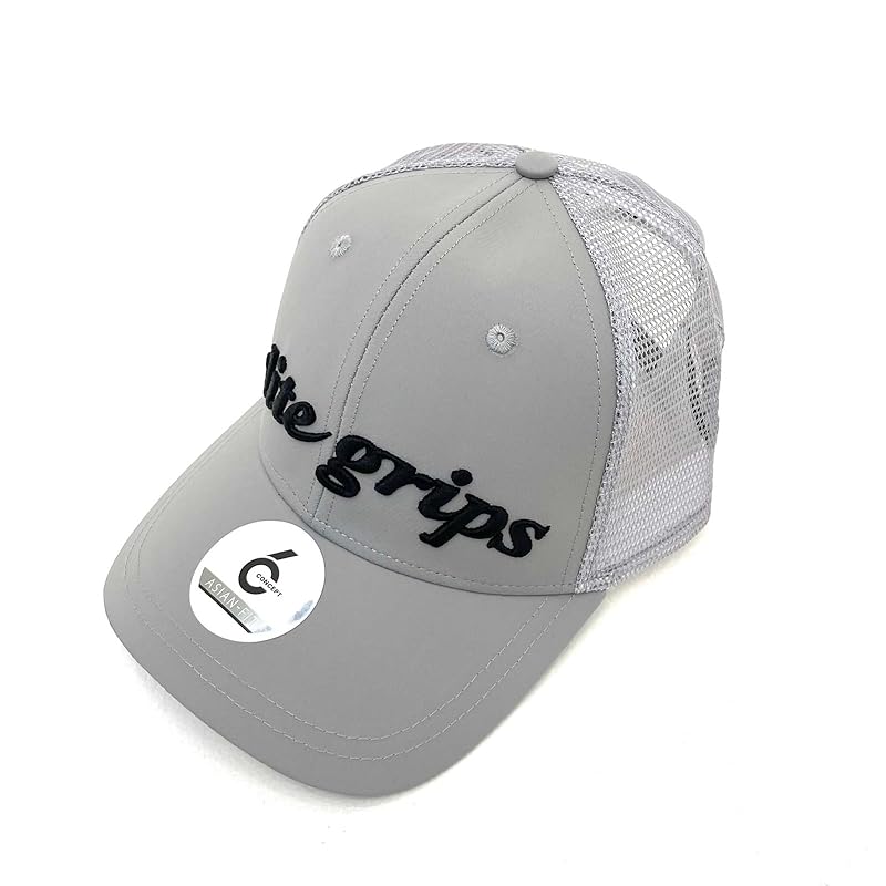 

[Elite Grip] TOUR MODEL CAP EDITION golf mesh cap hat men s silver gray