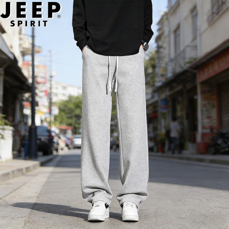 

JEEP SPIRIT Men s Fleece-Lined Straight-Leg Sweatpants 2XL