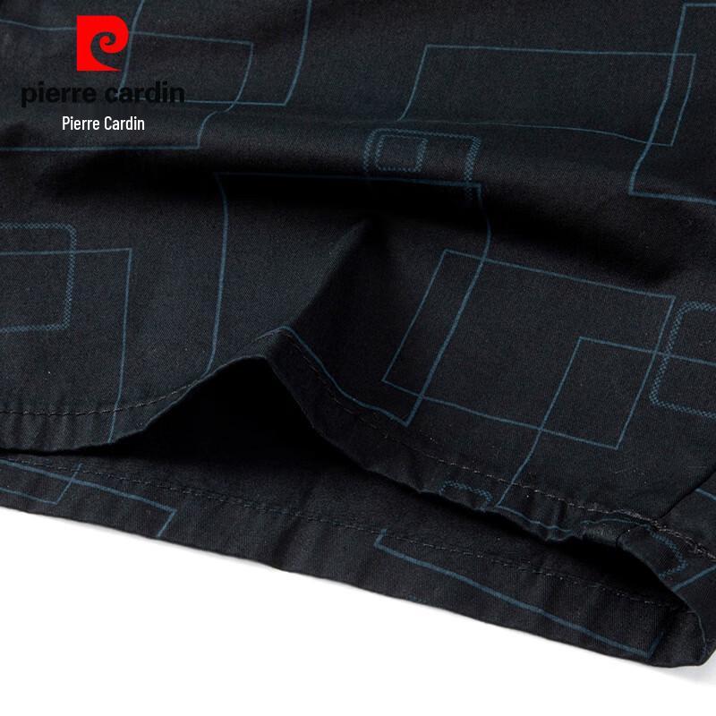Pierre Cardin Men's 100% Cotton Casual Elastic Waist Shorts