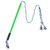 1 Set Dog Stick Rod Bite Toy Extendable Grip Dogs Resistant Comfortable IQ Training Braided Cotton Rope Dog Interactive
