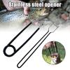 2 stücke Edelstahl Fisch Mund Spreader Piler Opener Fisch Haken Remover Extractor Kit Angelgerät Werkzeuge