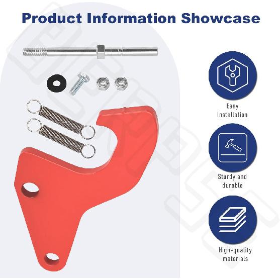 MSC04764 Spring Pin Upgrade & MSC04687 Snow Plow Coupler Tower Latch Kit Compatible with Boss RT3 Snow Plows, Replaces 1304799