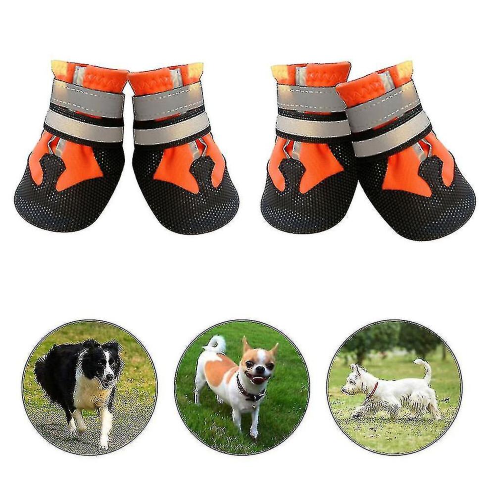 Dog Boots for Dogs Non-slip, Waterproof Dog Booties for Outdoor, Dog Shoes for Medium To Large Dogs with Rugged Sole