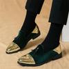 Luxury New Designer Men Velvet Tassels Mixed Casual Brogues Shoes Brand Formal Wedding Dress Homecoming Footwear Zapatos Hombre