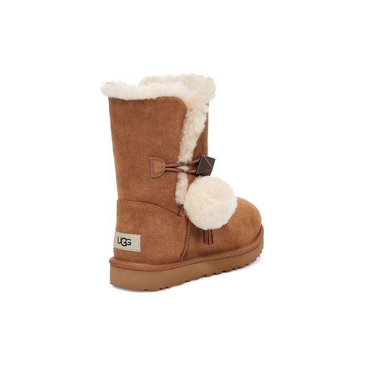 UGG Lillian Pom Pom 'Brown' Women's 1119050-CHE