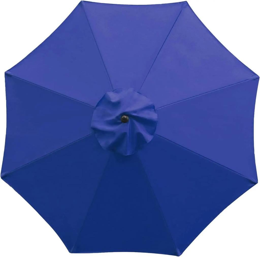 6 Ribs/8 Ribs Parasol Parasol Replacement Cloth Outdoor Patio Garden Banana Umbrella Cover Waterproof Sunshade Canopy