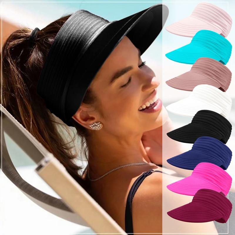 2025 Damen Sommerhut für Strandsportarten Schnelltrocknend Herren Visierhut Erwachsener Baseballkappe Teenager Sonnenhüte Laufen Outdoor Damen Kappen