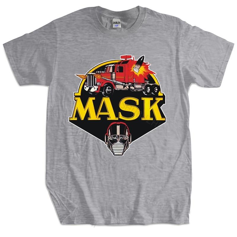 Male Black Tshirt MASK men tshirt fashion style Fashion Unisex Teeshirt Euro Size men cotton top tees S