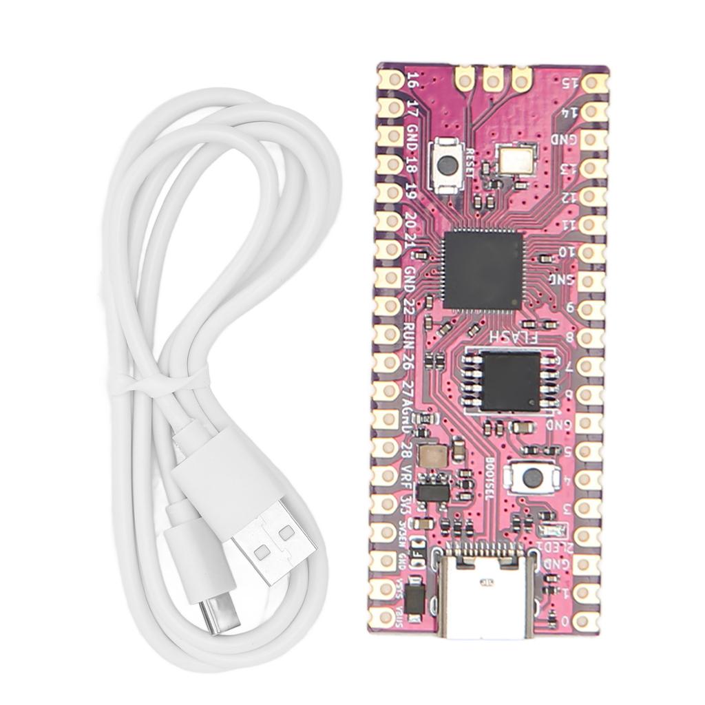 For RPi RP2040 Pico Board Dual Core ARM Cortex M0+ Processor Low Power Consumption Flexible Microcontroller Board