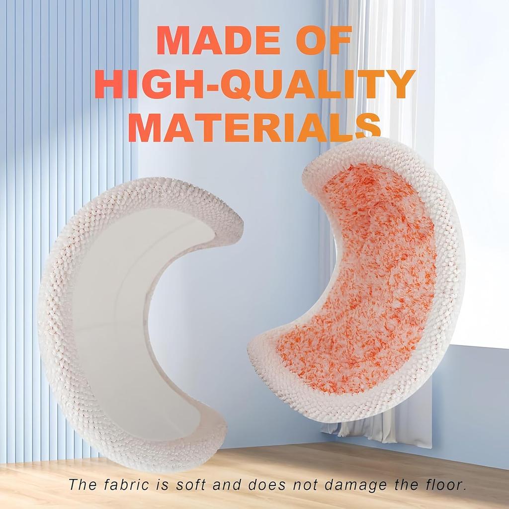 Mop Pads Replacement for Bissell Spinwave/Spin Wave/Crosswave,Expert/Pet/Cordless Hard Floor 20399 23157 2039A 2124A 20393 2039T 2039W 20391 2307