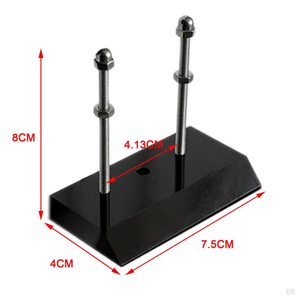 Acrylic Skateboard Wall Mount Longboard Skis Skate Board Organizer Living Room Garage Snowboard Rack