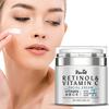 Retinol Collagen Pressed Jar Retinol VC Face Cream 50ml Mooth Delicate Radiant and Translucent Rapid Absorption of Skin Retinol Anti Aging Serum